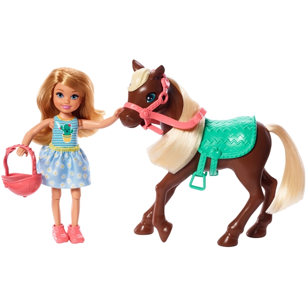 Barbie Chelsea & Pony (Billede 2 af 3)