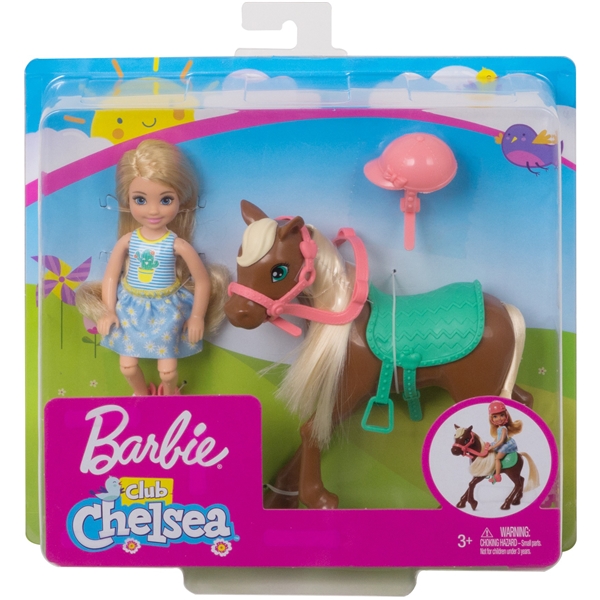 Barbie Chelsea & Pony (Billede 3 af 3)