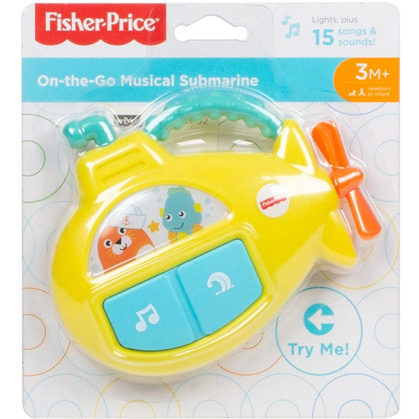 Fisher Price On-the-Go Musical Submarine (Billede 2 af 3)