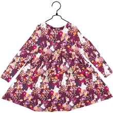 Mumi Smørblomst Kjole Burgundy