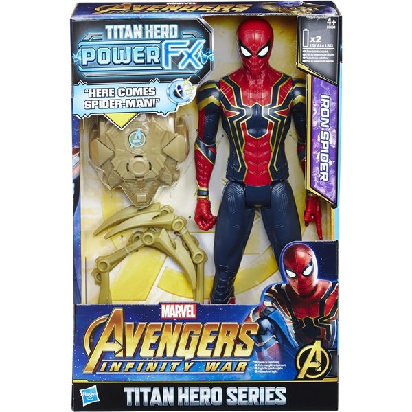 Avengers Titan Hero Power Pack Spiderman (Billede 1 af 2)