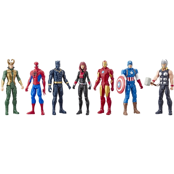Avengers Titan Hero Collection Pakke med 7 stk. (Billede 2 af 2)