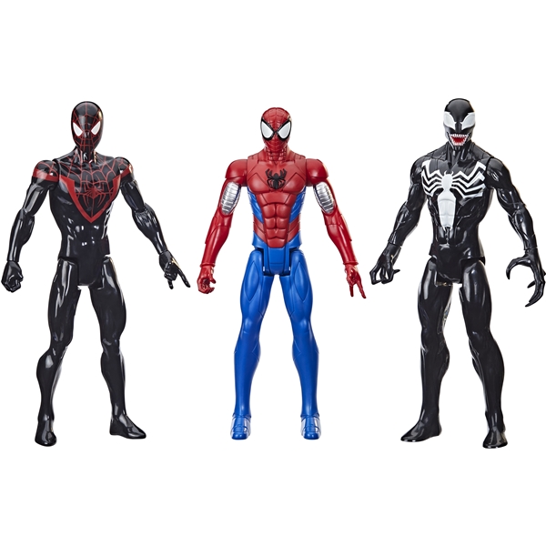 Spider-Man Titan Hero Collection Pakke med 3 stk. (Billede 2 af 2)