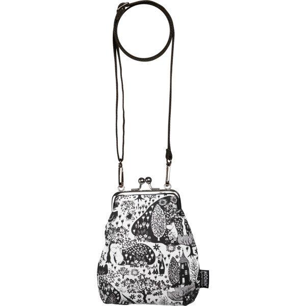 Mumi Vinssi+ Skuldertaske Park Sort/Hvid (Billede 1 af 2)