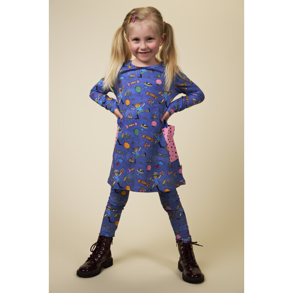 Fest Pippi Leggings Denim (Billede 4 af 4)