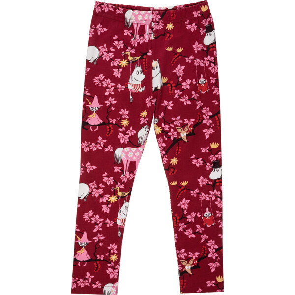 Mumi Klatretræ Leggings Bourgogne (Billede 1 af 4)