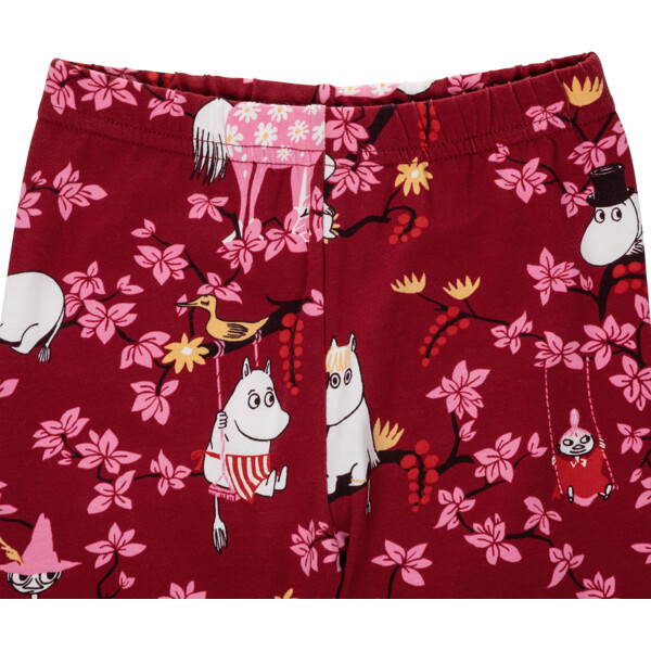 Mumi Klatretræ Leggings Bourgogne (Billede 2 af 4)