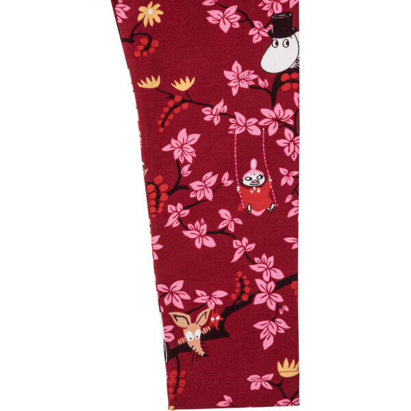 Mumi Klatretræ Leggings Bourgogne (Billede 3 af 4)