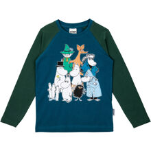 Mumitrolde Klassefoto T-shirt Blå