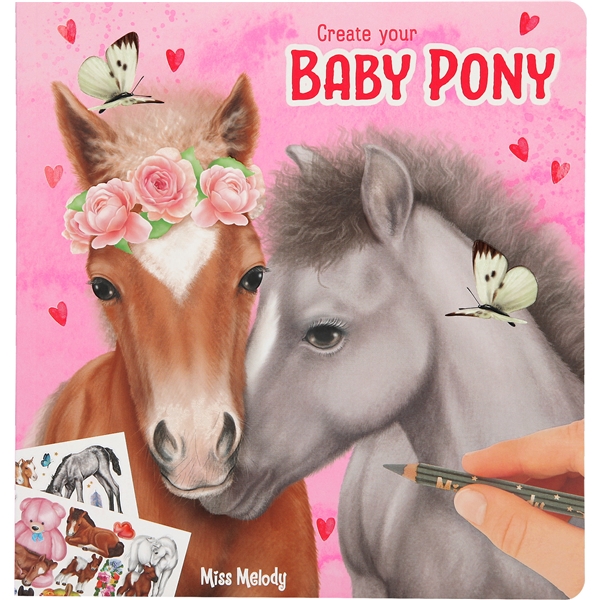 Miss Melody Malebog Create Your Baby Pony (Billede 1 af 2)