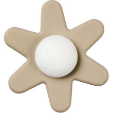 Nattou Blød Silikone Snurretop med Sugekop Ler