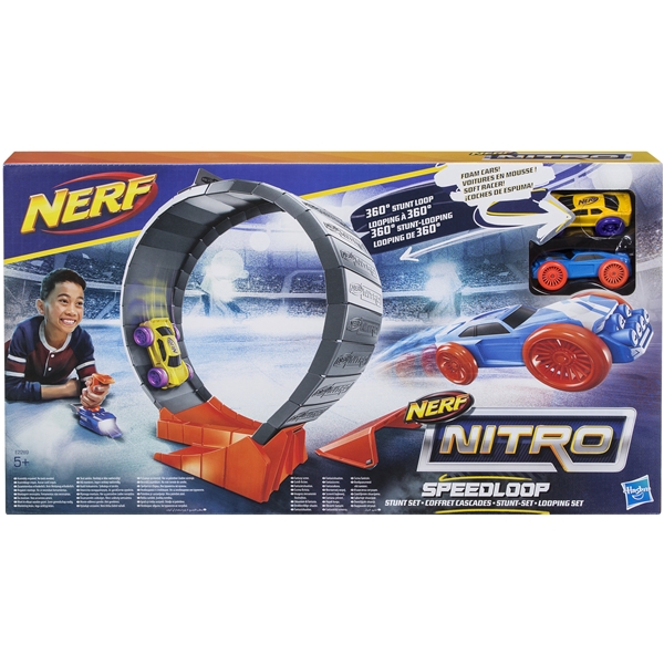 Nerf Nitro Speed Loop Stunt Set (Billede 2 af 2)