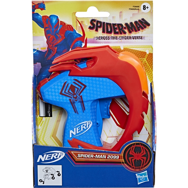 NERF Spider-Man MicroShots Spider-Man (Billede 2 af 2)