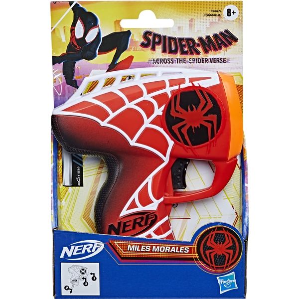 NERF Spider-Man MicroShots Miles Morales (Billede 2 af 2)