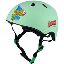 Nordisk Hoj Bamse Skatehjelm Grøn