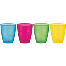 Nûby Drinking Tumbler Set Pakke med 4 stk. 300 ml