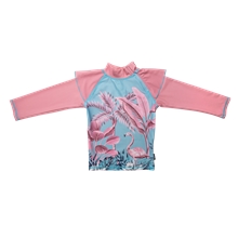 Swimpy UV-bluse Flamingo