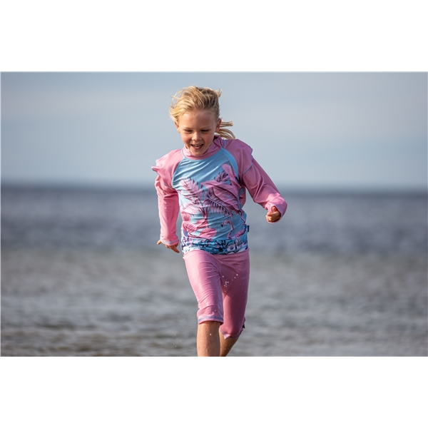 Swimpy UV-shorts Lyserød Flamingo (Billede 3 af 3)