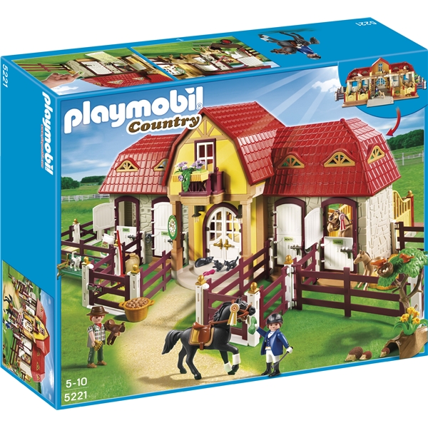 5221 Playmobil Stor Rideskole (Billede 1 af 2)