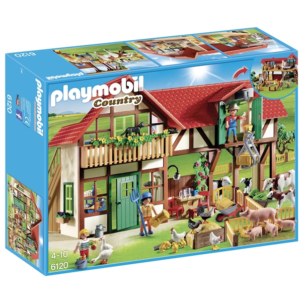 6120 Playmobil Stor Gård (Billede 1 af 2)