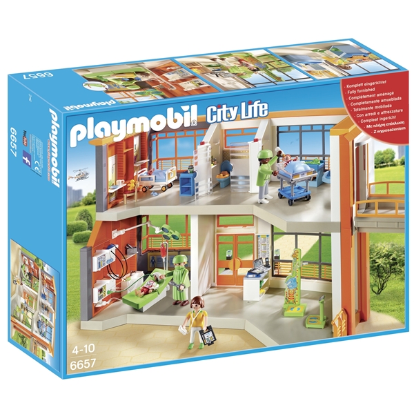 6657 Playmobil Børnehospital (Billede 1 af 2)