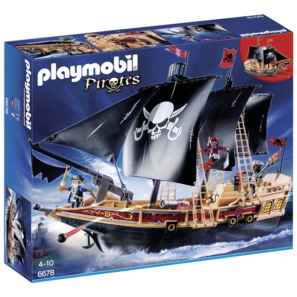 6678 Playmobil Piratskib (Billede 1 af 2)