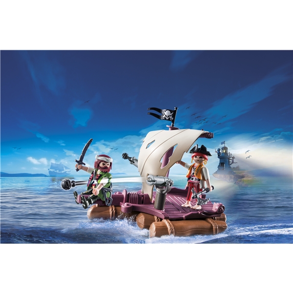 6682 Playmobil Pirat Tømmerflåde (Billede 2 af 2)