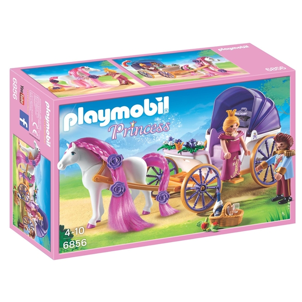 6856 Playmobil Kongeligt Par med Hestevogn (Billede 1 af 2)