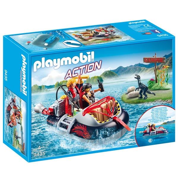 Demon Play Skuldre på skuldrene Giftig 9435 Playmobil Luftpudebåd m Undervandsmotor - Playmobil - Playmobil |  Shopping4net