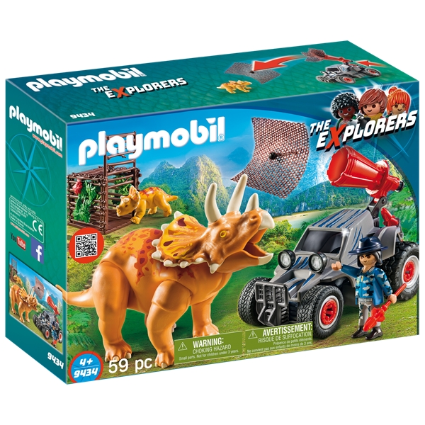 9434 Playmobil Offroader med Dinosaurernet (Billede 1 af 6)