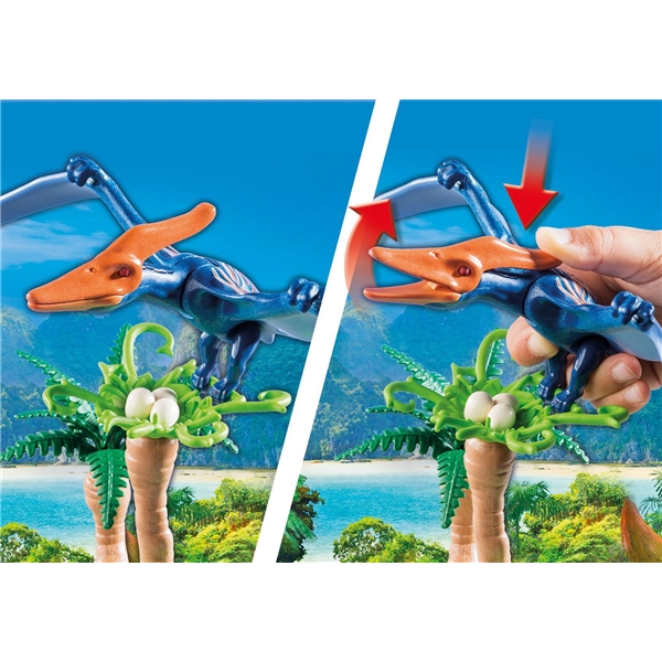 9430 Playmobil Helikopter med Flyveøgle (Billede 4 af 4)