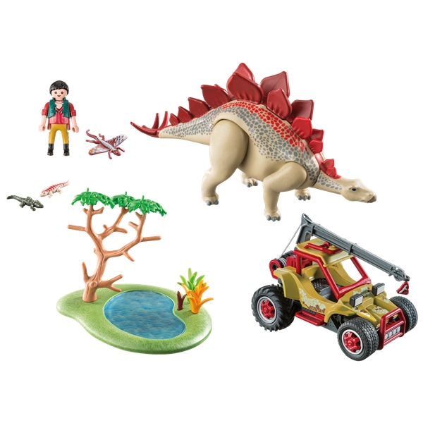 9432 Playmobil Forskermobil med Stegosaurus (Billede 2 af 3)