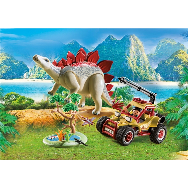 9432 Playmobil Forskermobil med Stegosaurus (Billede 3 af 3)