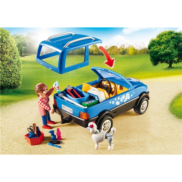 9278 Playmobil Mobil Hundesalon - - Playmobil |
