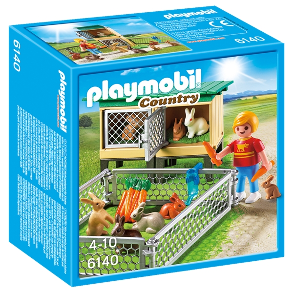6940 Playmobil Kaninbur med Udendørsindhegning (Billede 1 af 4)