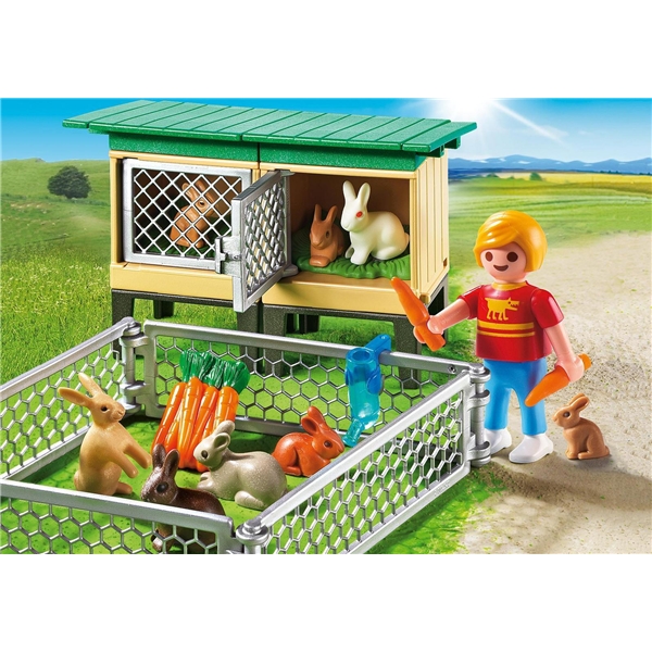 6940 Playmobil Kaninbur med Udendørsindhegning (Billede 3 af 4)