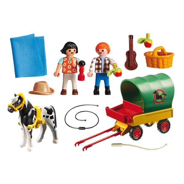 6948 Playmobil Picnic med Ponyvogn (Billede 2 af 4)