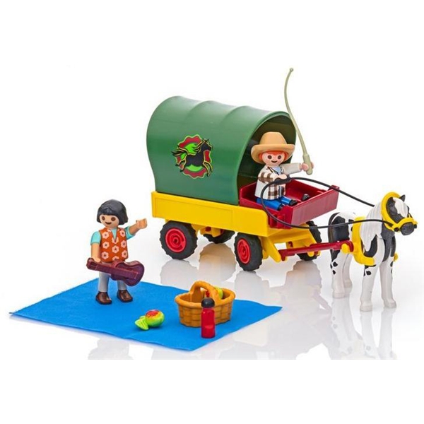 6948 Playmobil Picnic med Ponyvogn (Billede 3 af 4)