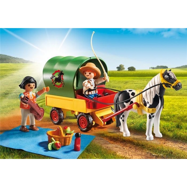 6948 Playmobil Picnic med Ponyvogn (Billede 4 af 4)