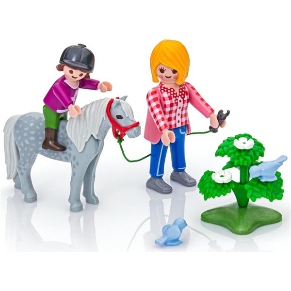 6950 Playmobil Gåtur med Pony (Billede 3 af 4)