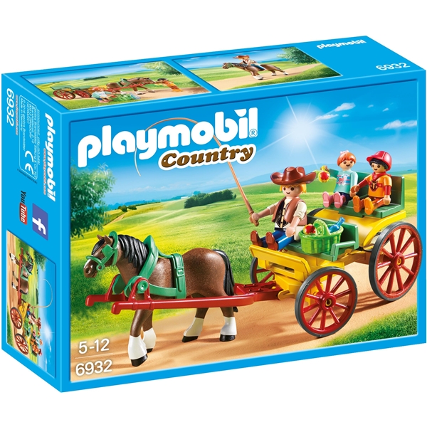 6932 Playmobil Hestevogn (Billede 1 af 6)
