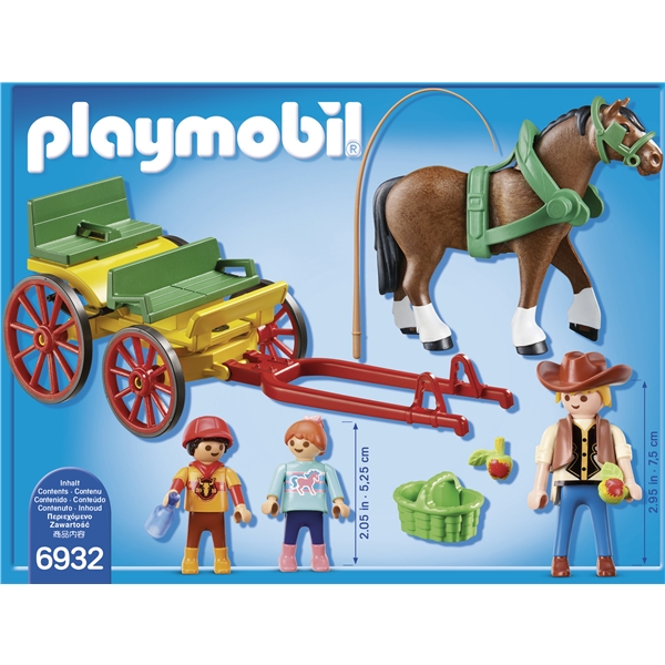6932 Playmobil Hestevogn (Billede 2 af 6)