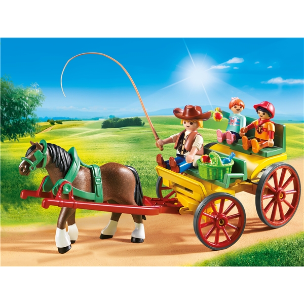 6932 Playmobil Hestevogn (Billede 3 af 6)