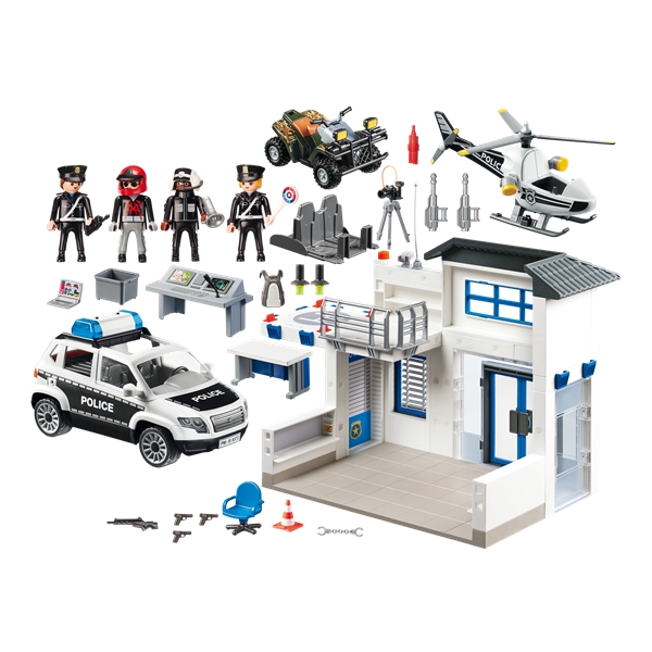 9372 Playmobil Politistation (Billede 2 af 6)