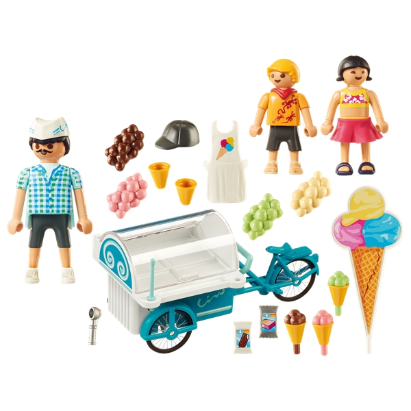 9426 Playmobil Cykel med Isvogn (Billede 2 af 3)