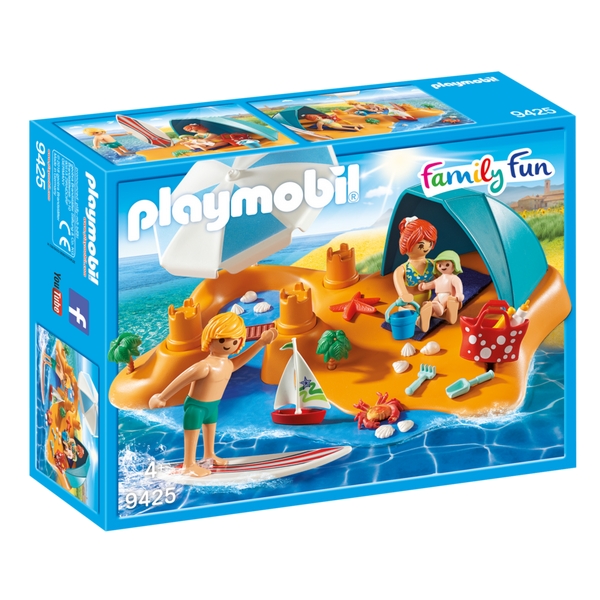 9425 Playmobil Familie på Stranden (Billede 1 af 4)