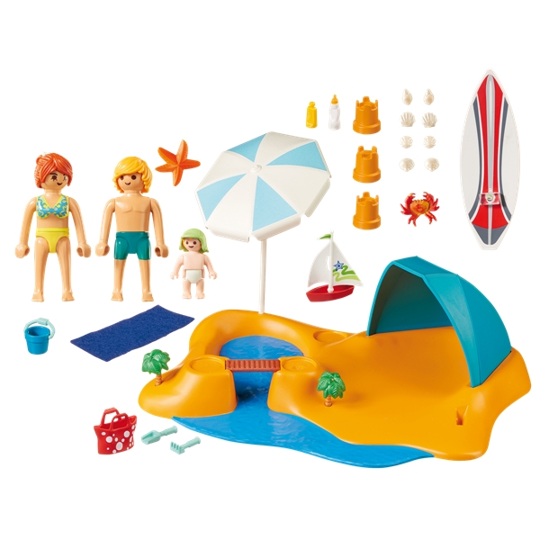 9425 Playmobil Familie på Stranden (Billede 2 af 4)