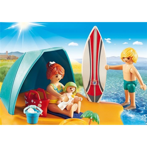 9425 Playmobil Familie på Stranden (Billede 3 af 4)
