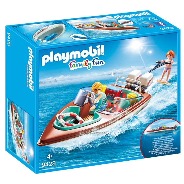 9428 Playmobil Motorbåd Undervandsmotor (Billede 1 af 5)
