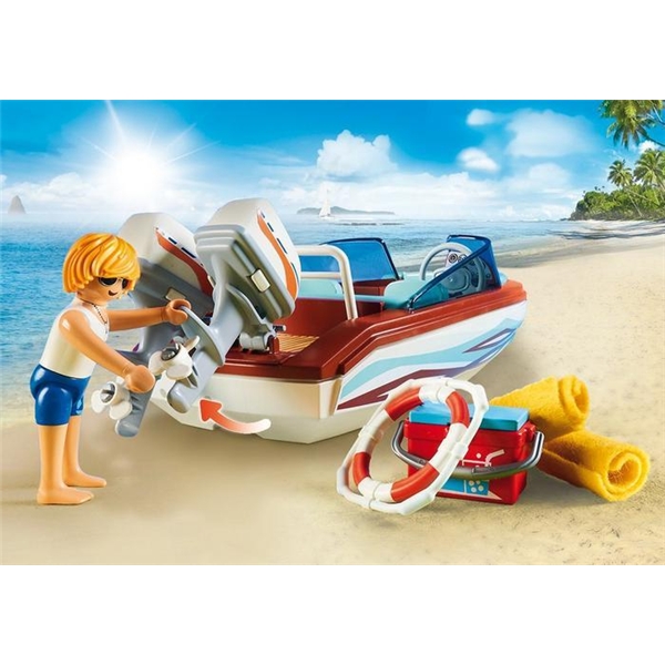 Betjening mulig uddøde udkast 9428 Playmobil Motorbåd Undervandsmotor - Playmobil - Playmobil |  Shopping4net